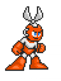 16 Bit Style Cut Man is ready to shred the competition to pieces!