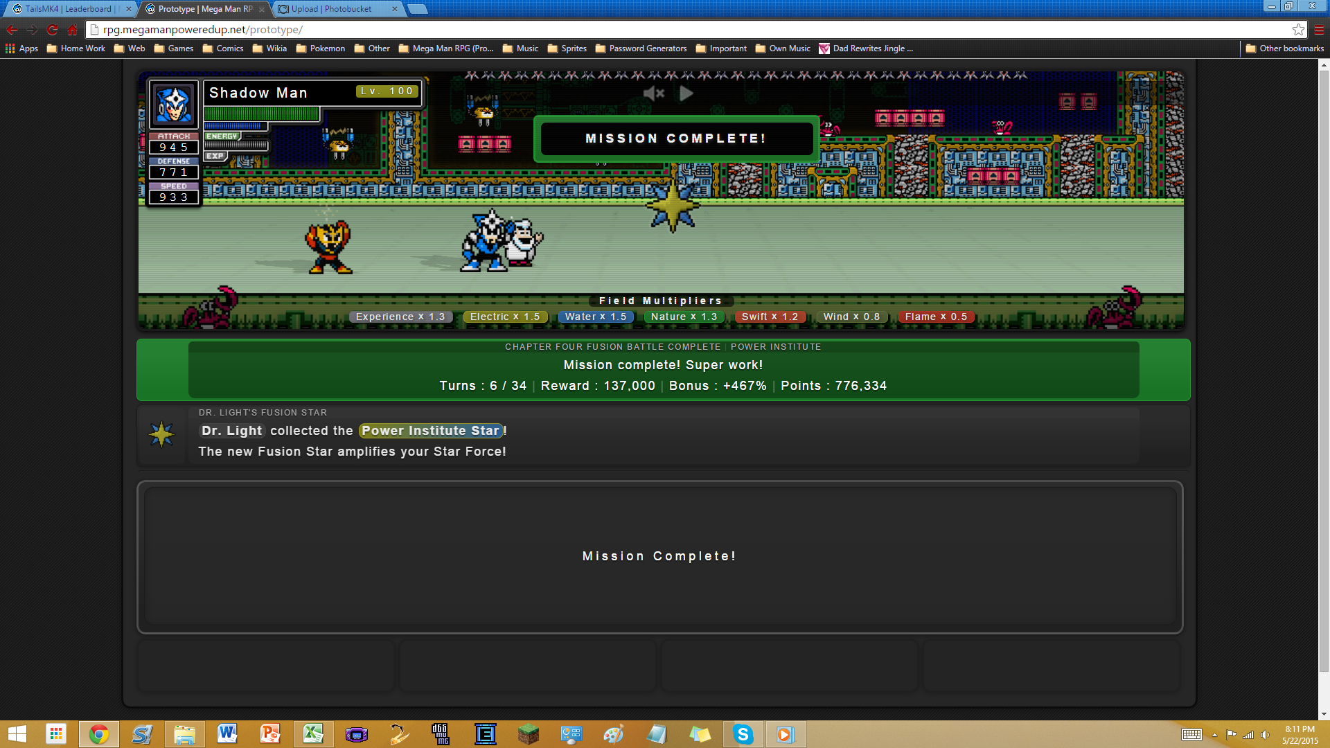 433 StarForce?  What's special about that?  This is the last Water StarForce.  OPERATION RAIN FLUSH IS A GO!