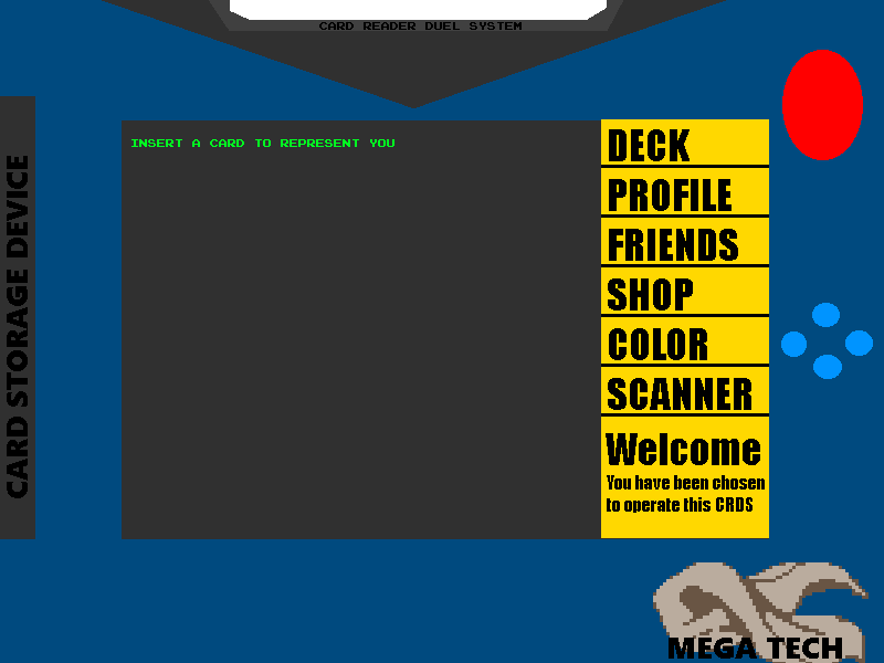 Select a card from your deck to use Select a card from your deck to use