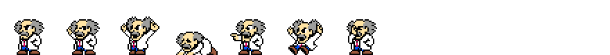 Dr. Wily | Base Sprite Left