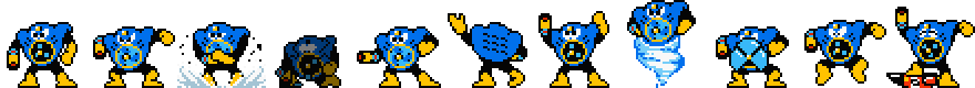 Air Man | Base Sprite Left