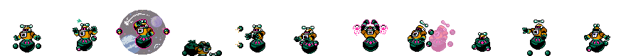 Astro Man (Weapon Alt) | Base Sprite Left