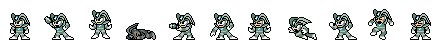 Bass (Shield Core) | Base Sprite Left