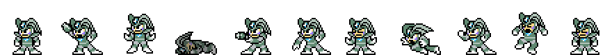 Bass (Shield Core) | Base Sprite Left