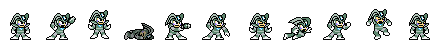 Bass (Shield Core) | Base Sprite Right