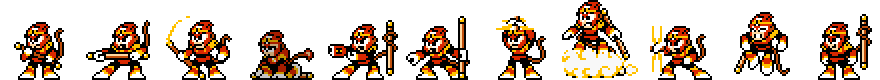 Buster Rod G | Base Sprite Left