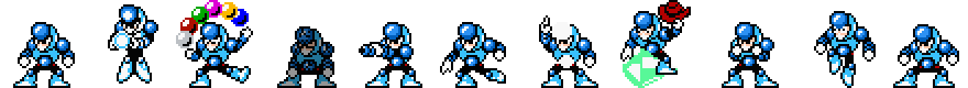 Crystal Man | Base Sprite Left