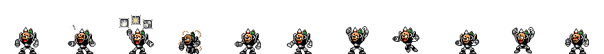 Doc Robot (Cutter Core) | Base Sprite Left
