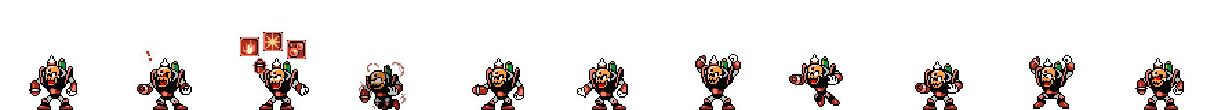 Doc Robot (Flame Core) | Base Sprite Left