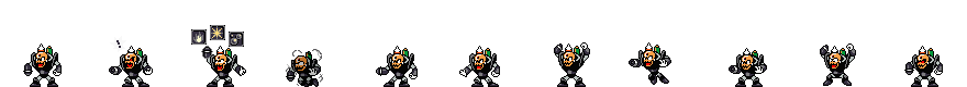 Doc Robot (Shadow Core) | Base Sprite Left