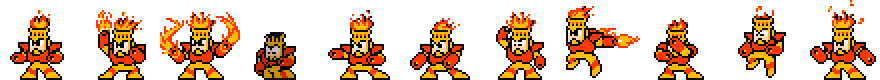 Fire Man (Weapon Alt) | Base Sprite Left