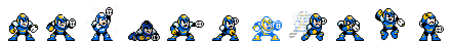 Flash Man | Base Sprite Right