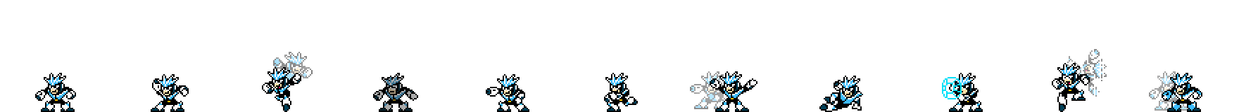 Gemini Man | Base Sprite Left