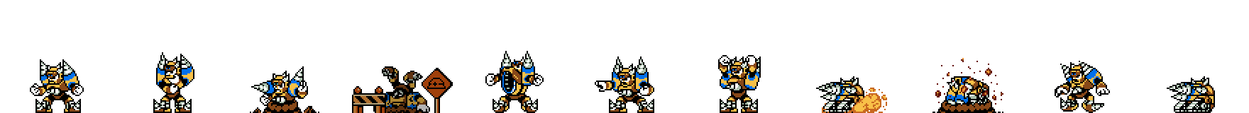 Ground Man | Base Sprite Left