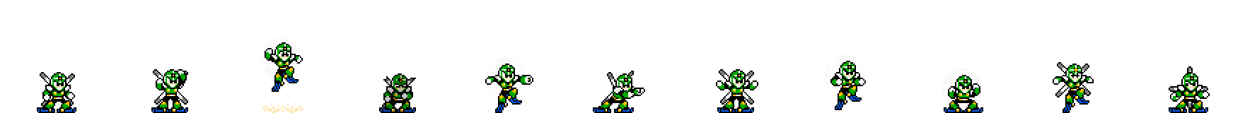 Gyro Man | Base Sprite Right