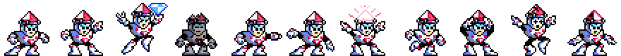 Jewel Man | Base Sprite Right