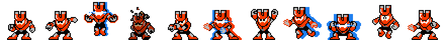 Magnet Man (Weapon Alt) | Base Sprite Left