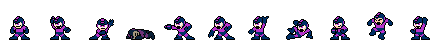Mega Man DS | Base Sprite Left