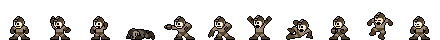 Mega Man (Earth Core) | Base Sprite Left