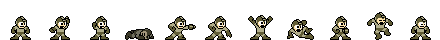 Mega Man (Impact Core) | Base Sprite Right