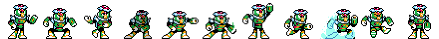 Mega Water S | Base Sprite Right