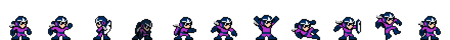 Proto Man DS | Base Sprite Right