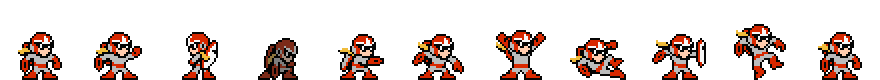 Proto Man | Base Sprite Right