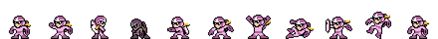 Proto Man (Crystal Core) | Base Sprite Left
