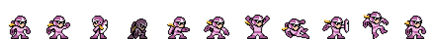 Proto Man (Crystal Core) | Base Sprite Right