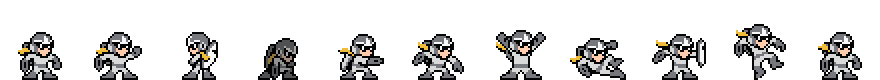 Proto Man (Cutter Core) | Base Sprite Right