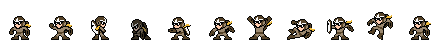 Proto Man (Earth Core) | Base Sprite Left