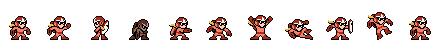 Proto Man (Flame Core) | Base Sprite Right