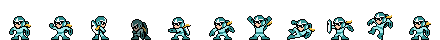 Proto Man (Freeze Core) | Base Sprite Left