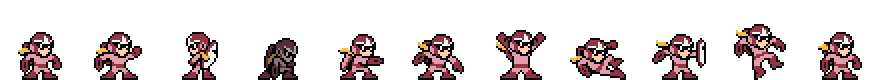 Proto Man (Laser Core) | Base Sprite Right