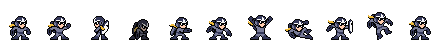Proto Man (Space Core) | Base Sprite Right
