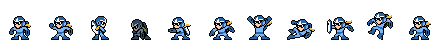 Proto Man (Water Core) | Base Sprite Left