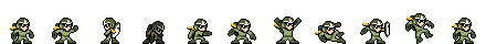 Proto Man (Wind Core) | Base Sprite Right