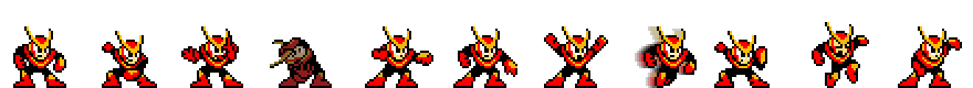 Quick Man | Base Sprite Right