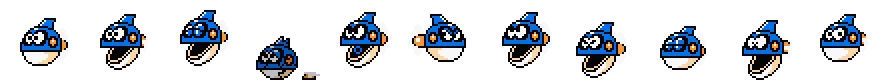 Robo Fishtot | Base Sprite Left