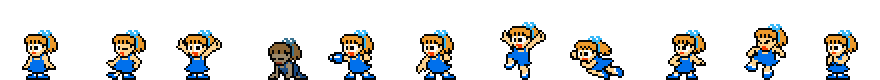 Roll (Mega Alt) | Base Sprite Left
