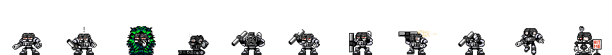 Search Man (Darkness Alt) | Base Sprite Left