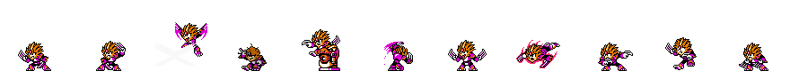 Slash Man (Royal Alt) | Base Sprite Left