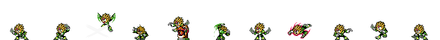 Slash Man (Weapon Alt) | Base Sprite Left