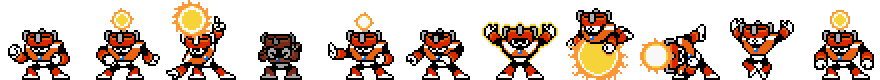 Solar Man (Red-G Alt) | Base Sprite Left