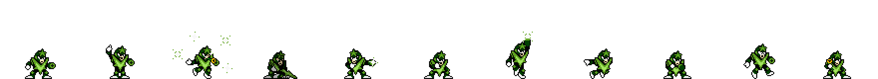 Star Man (Game Gear Alt) | Base Sprite Right
