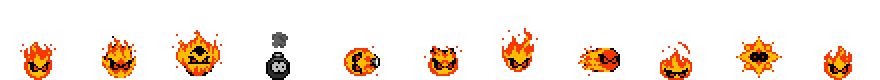 Tackle Fire | Base Sprite Right
