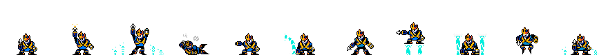 Wave Man | Base Sprite Left