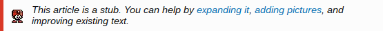 This Article is a Stub